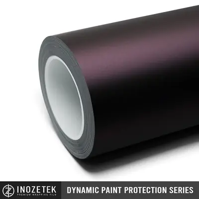 Inozetek Satin Midnight Purple Satin