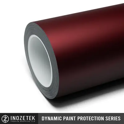 Inozetek Satin Liquid Metallic Blood Red Satin metallic
