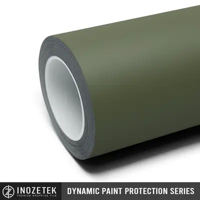 Inozetek Satin Khaki Green Satin