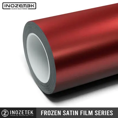 Inozetek Frozen Satin Aluminum Red Frozen satin