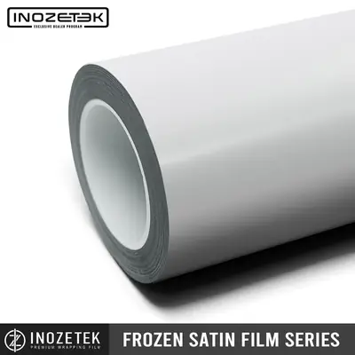 Inozetek Frozen Satin Pearl White Frozen satin