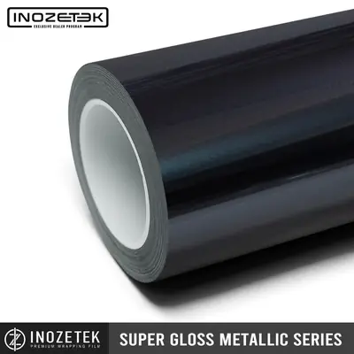 Inozetek Metallic Charcoal Blue Gloss metallic