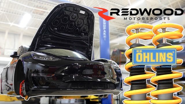 Video thumbnail: Tesla Model 3 Redwood Ohlins Coilovers | First Drive Impressions