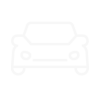 White Car Outline Icon