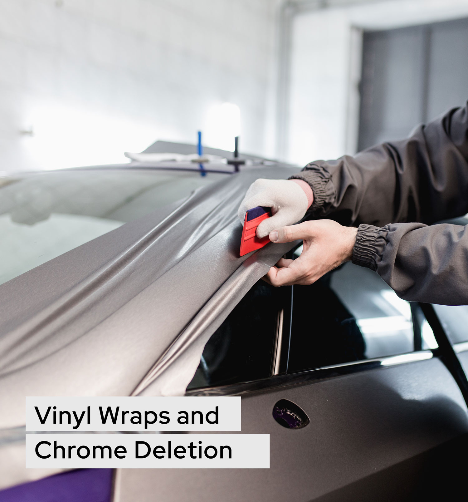 Vinyl Wraps and Chrome Deletion