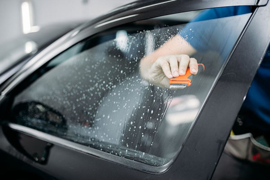EVS Motors Window Tint Installation